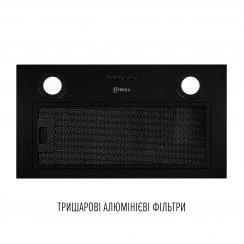Полновстраиваемая вытяжка PERFELLI BI 5022 FBL LEDED