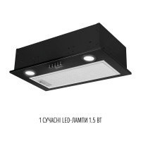 Вытяжка полновстраиваемая PERFELLI BI 5212 BL LED