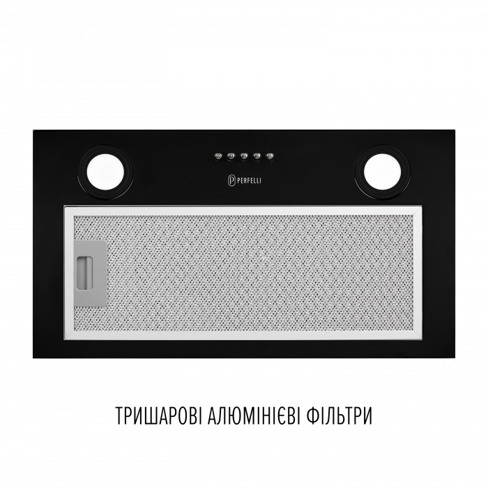 Вытяжка полновстраиваемая PERFELLI BI 5212 BL LED