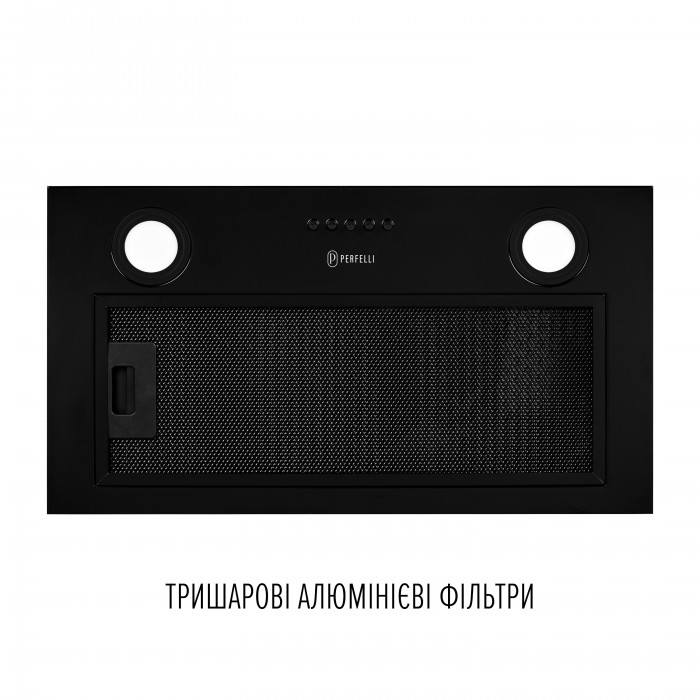 Вытяжка полновстраиваемая PERFELLI BI 5212 FBL LED