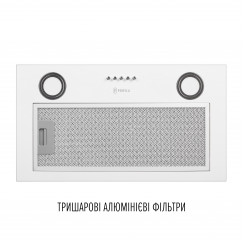 Полновстраиваемая вытяжка PERFELLI BI 5212 WH LED