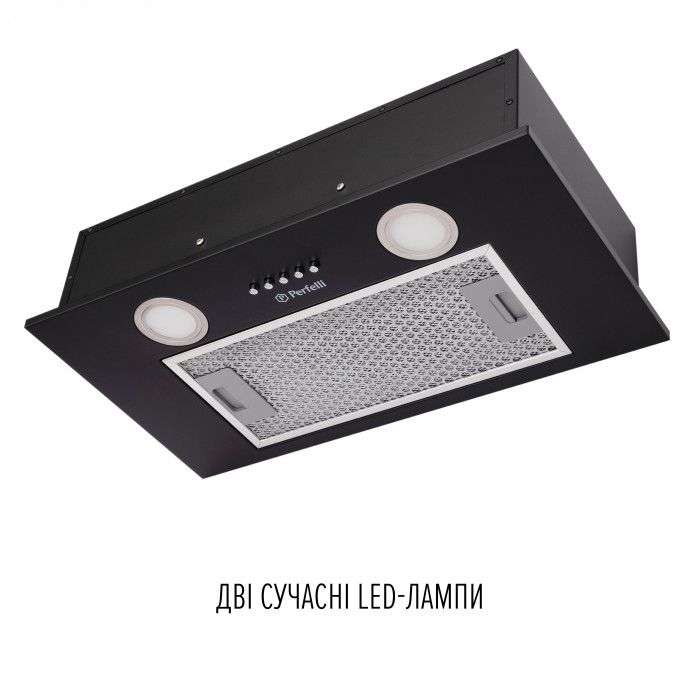 Витяжка повновбудована Perfelli BI 5252 BL 700 LED