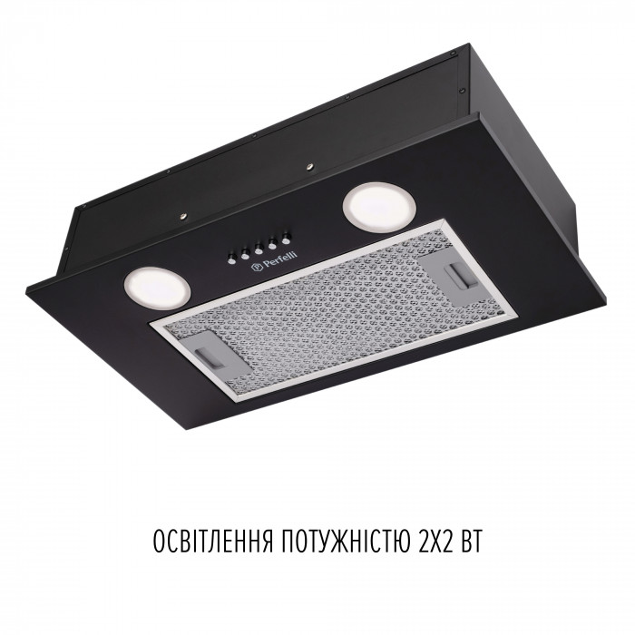 Витяжка повновбудована Perfelli BI 5252 BL 700 LED