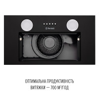 Витяжка повновбудована Perfelli BI 5252 BL 700 LED