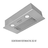 Витяжка повновбудована Perfelli BI 5252 I 700 LED