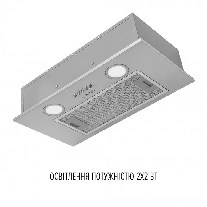 Витяжка повновбудована Perfelli BI 5252 I 700 LED