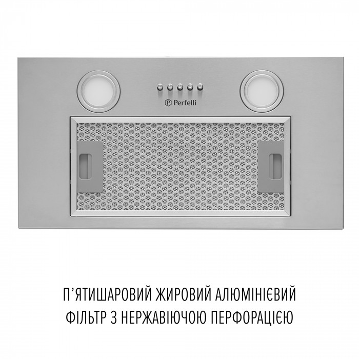 Витяжка повновбудована Perfelli BI 5252 I 700 LED