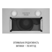 Витяжка повновбудована Perfelli BI 5252 I 700 LED