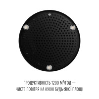 Вытяжка островная PERFELLI CENTRO 35PEB NERO