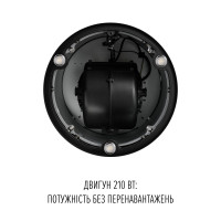 Вытяжка островная PERFELLI CENTRO 35PEB NERO