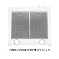 Витяжка купольна PERFELLI COSTA 5HM BIANCO