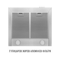 Витяжка купольна PERFELLI COSTA 5HM INOX