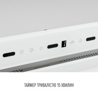 Вытяжка полновстраиваемая PERFELLI DESIGN VISION 6 BIANCO SILENZIO