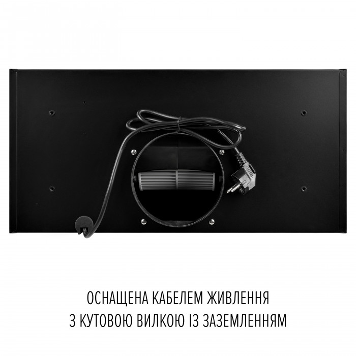 Витяжка повновбудована PERFELLI DESIGN VISION 6 NERO SILENZIO
