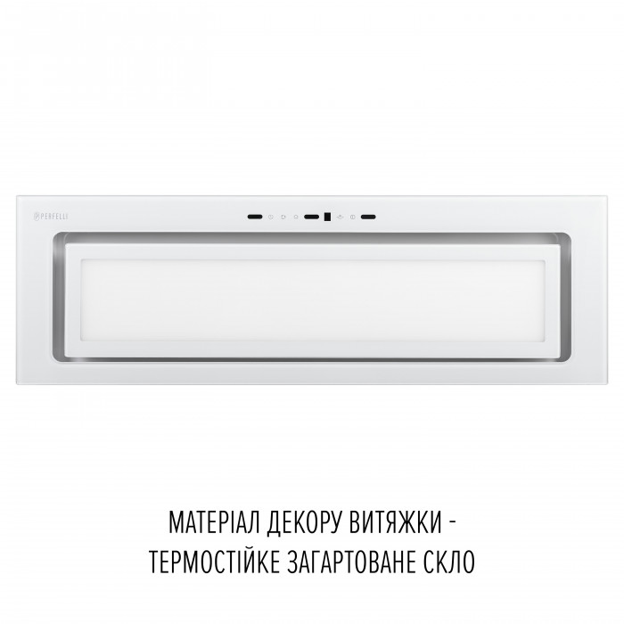 Витяжка повновбудована PERFELLI DESIGN VISION 9 BIANCO SILENZIO