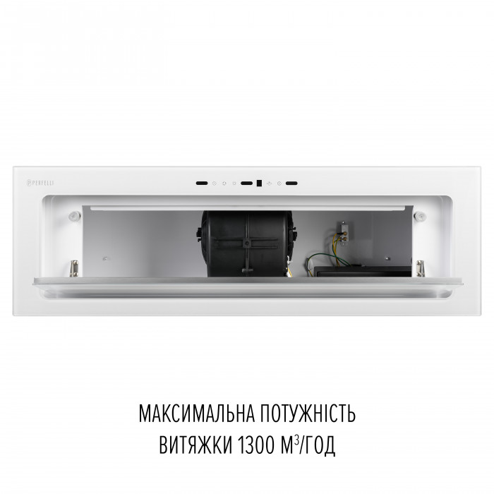 Витяжка повновбудована PERFELLI DESIGN VISION 9 BIANCO SILENZIO