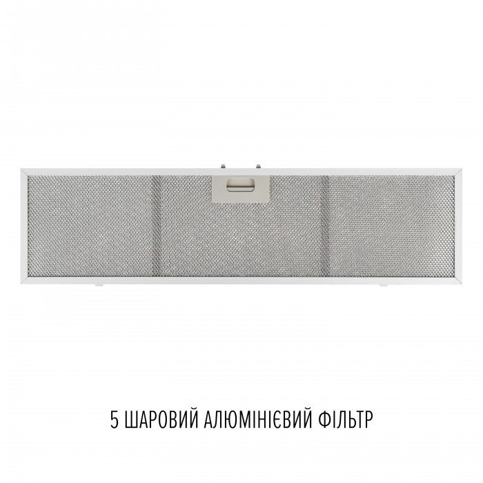 Витяжка повновбудована PERFELLI DESIGN VISION 9 BIANCO SILENZIO