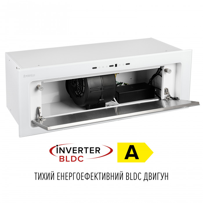 Витяжка повновбудована PERFELLI DESIGN VISION 9 BIANCO SILENZIO