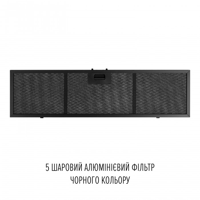 Витяжка повновбудована PERFELLI DESIGN VISION 9 NERO SILENZIO