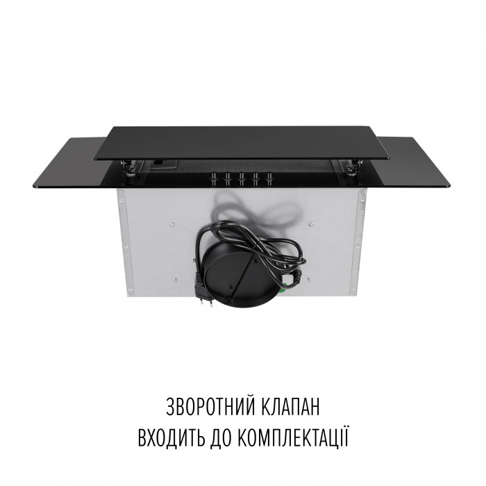 Витяжка декоративна похила Perfelli DN 6142 BL LED
