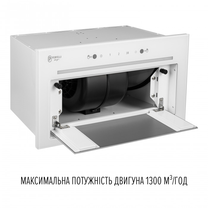 Витяжка повновбудована PERFELLI DESIGN FILINI 5 BIANCO SILENZIO