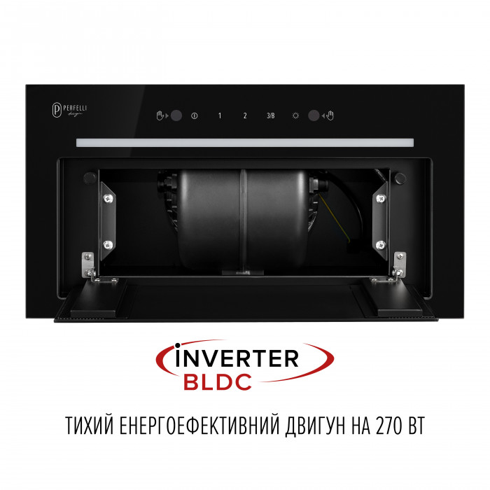 Витяжка повновбудована PERFELLI DESIGN FILINI 5 NERO SILENZIO