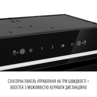 Витяжка повновбудована PERFELLI DESIGN FILINI 5 NERO SILENZIO