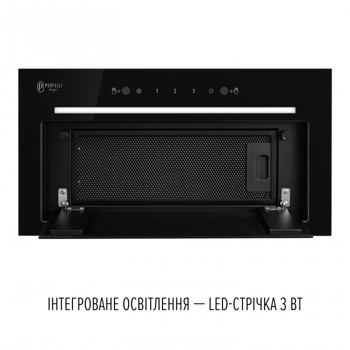 Витяжка повновбудована PERFELLI DESIGN FILINI 5 NERO