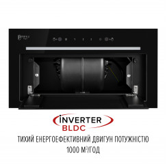 Витяжка повновбудована PERFELLI DESIGN FILINI 5 NW NERO SILENZIO