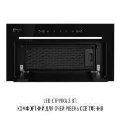 Витяжка повновбудована PERFELLI DESIGN FILINI 5 NW NERO SILENZIO