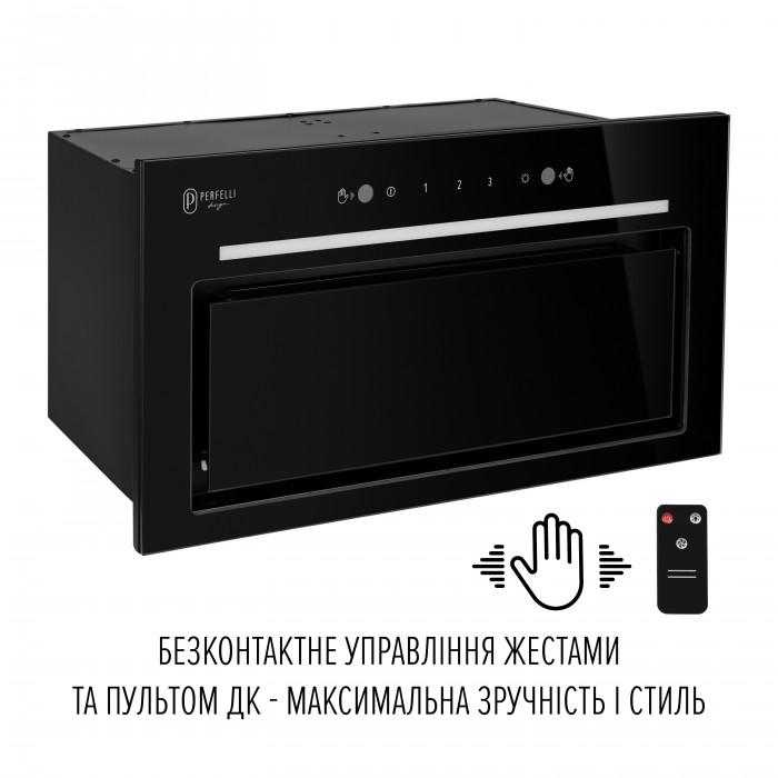 Вытяжка полновстраиваемая PERFELLI DESIGN FILINI 5 NW NERO SILENZIO