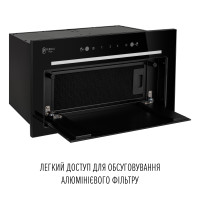 Витяжка повновбудована PERFELLI DESIGN FILINI 5 NW NERO SILENZIO