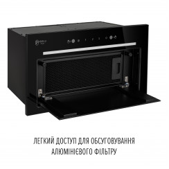 Витяжка повновбудована PERFELLI DESIGN FILINI 5 NW NERO SILENZIO