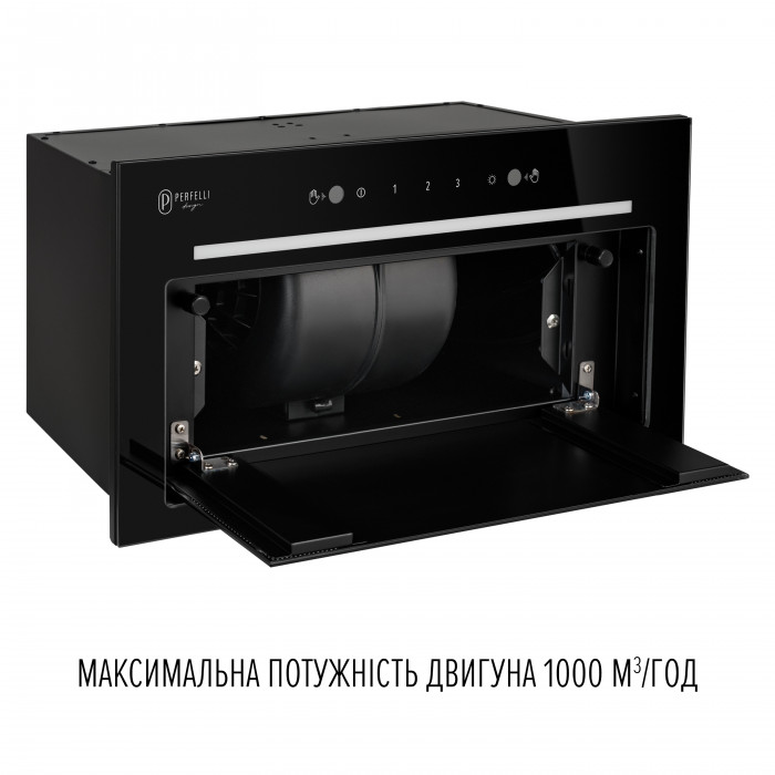 Вытяжка полновстраиваемая PERFELLI DESIGN FILINI 5 NW NERO SILENZIO