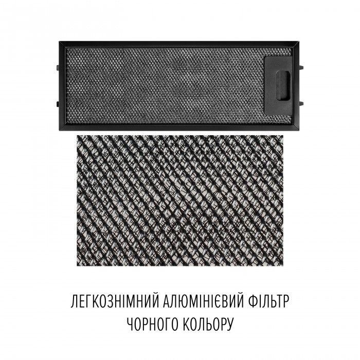 Вытяжка полновстраиваемая PERFELLI DESIGN FILINI 5 NW NERO SILENZIO