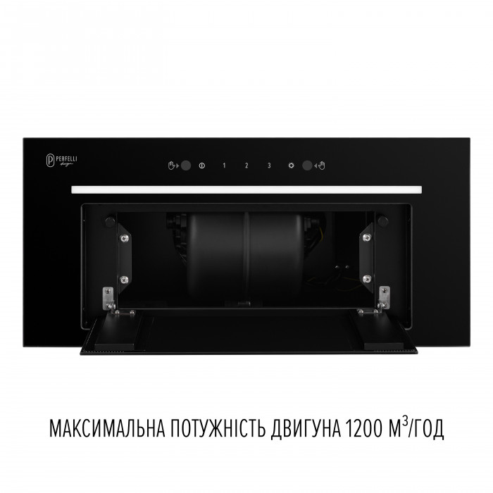 Витяжка повновбудована PERFELLI DESIGN FILINI 6 NERO