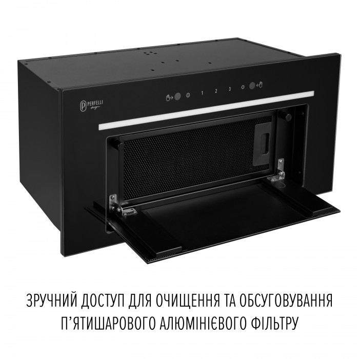 Витяжка повновбудована PERFELLI DESIGN FILINI 6 NERO