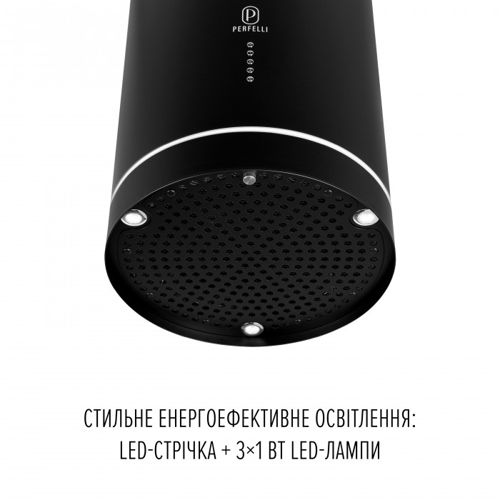 Витяжка пристінна PERFELLI FLOW 35PEB NERO