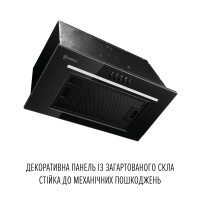 Витяжка повновбудована PERFELLI LIA 5 NM NERO SILENZIO