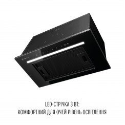 Витяжка повновбудована PERFELLI LIANA 5 NW NERO SILENZIO