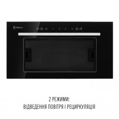 Витяжка повновбудована PERFELLI LIANA 5 NW NERO SILENZIO