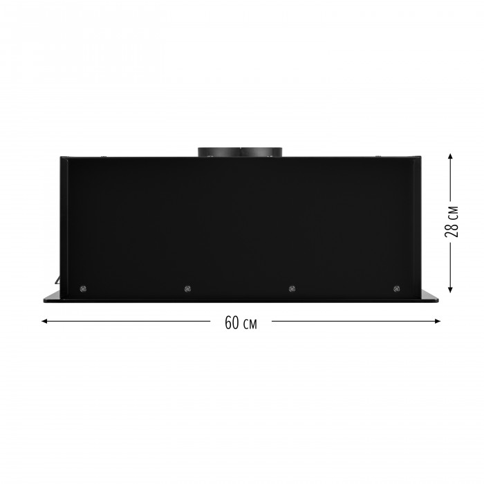 Витяжка повновбудована PERFELLI NUOVA 6NWRB NERO