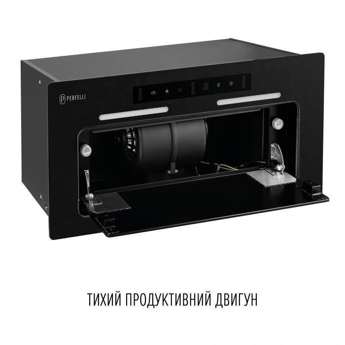 Витяжка повновбудована PERFELLI NUOVA 6PWRBM NERO