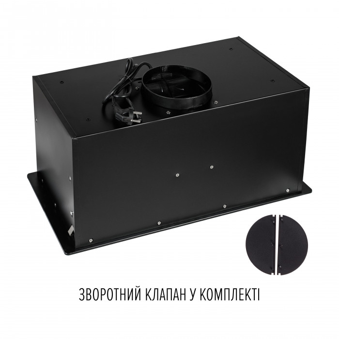Витяжка повновбудована PERFELLI NUOVA 6PWRBM NERO