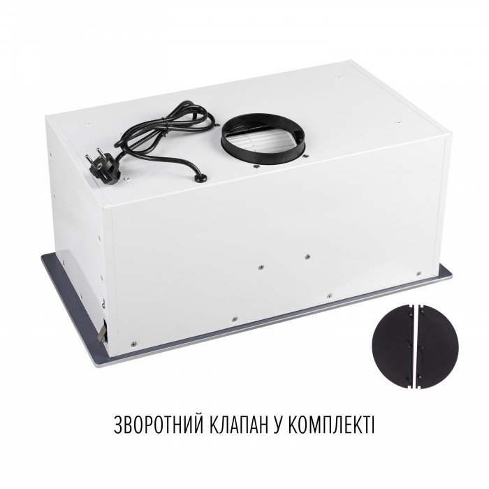 Витяжка повновбудована PERFELLI NUOVA 6QWR BIANCO SILENZIO