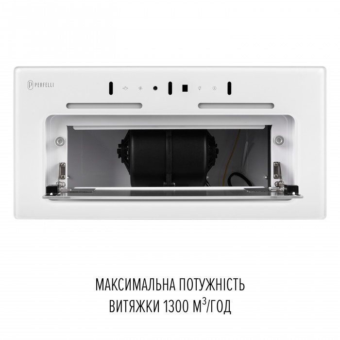 Витяжка повновбудована PERFELLI NUOVA 6QWR BIANCO SILENZIO