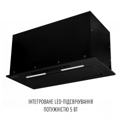 Витяжка повновбудована PERFELLI NUOVA 6QWRBM NERO SILENZIO