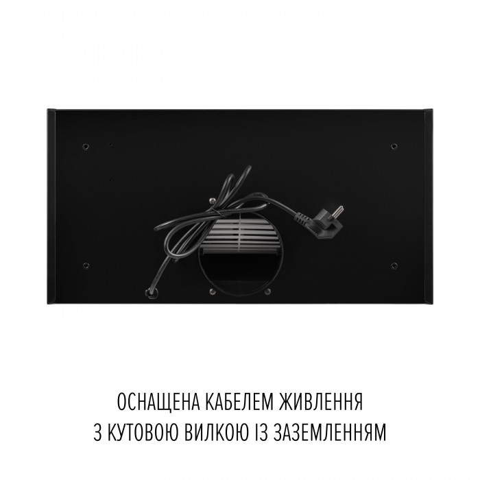 Витяжка повновбудована PERFELLI NUOVA 6QWRBM NERO SILENZIO
