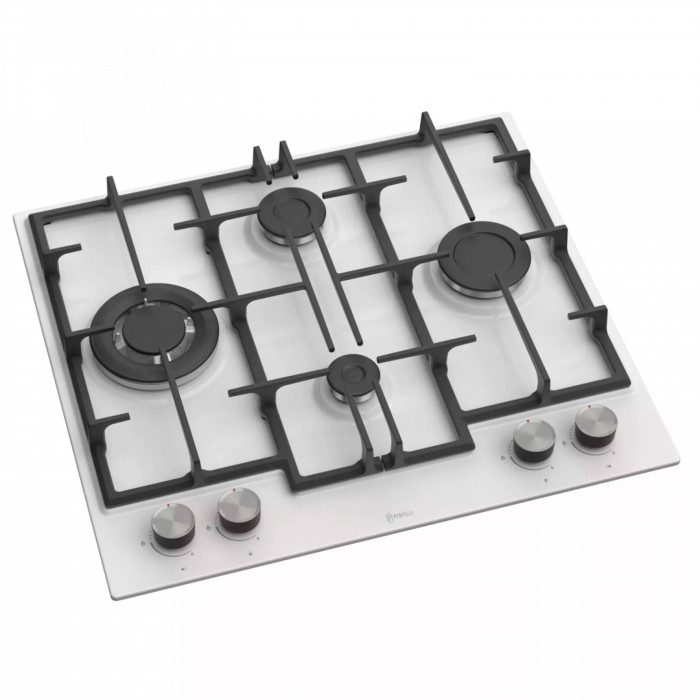 Варочная поверхность на металле PERFELLI PERLA MW60C BIANCO