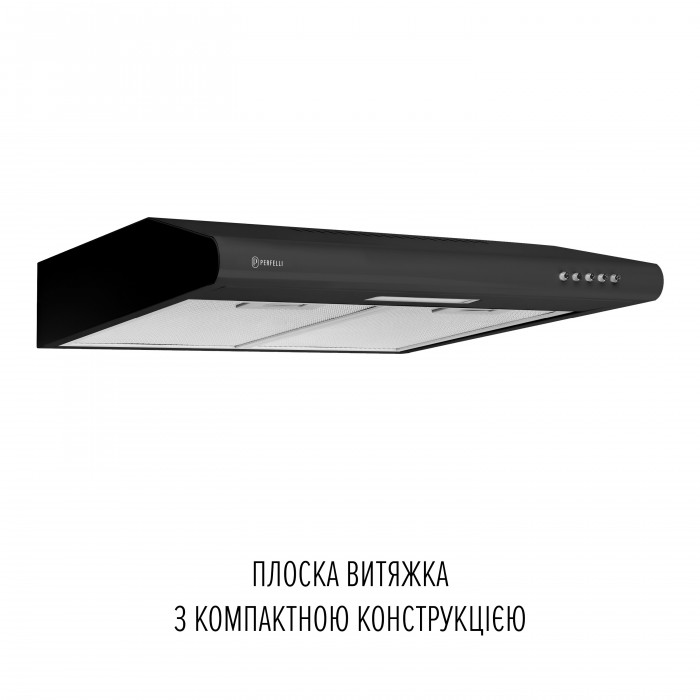 Вытяжка плоская PERFELLI PL 5124 BL LED